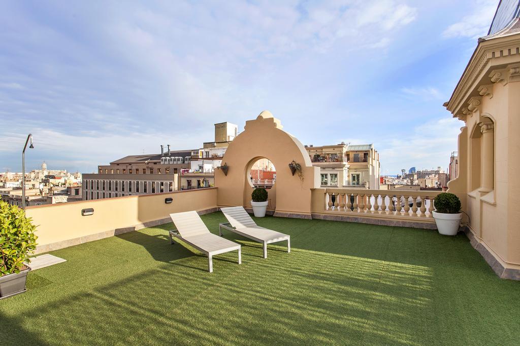 Sant Pere Penthouse Terrace Appartamento Barcellona